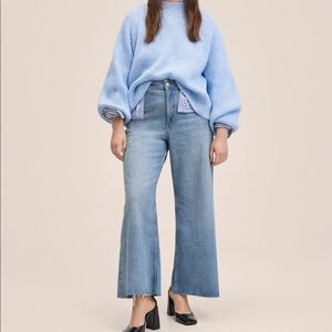 Sz 10 Mango culottes denim